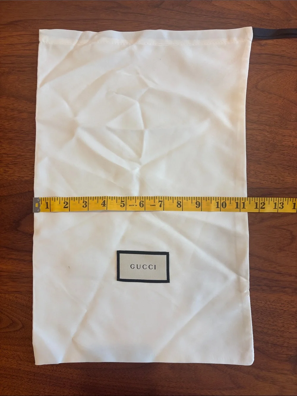 Gucci Dust Bag - Satin - White - 11x18 - Picture 2 of 4